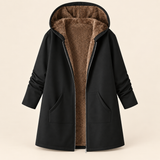 Nadja - Cappotto lungo con cappuccio