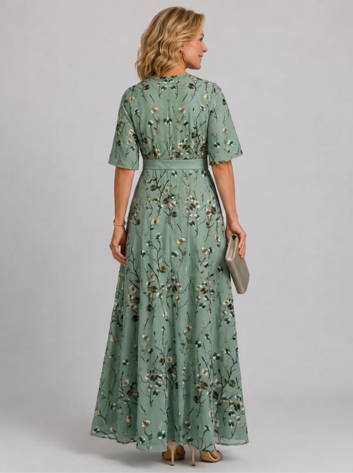 Adaline - Abito midi floreale soft touch