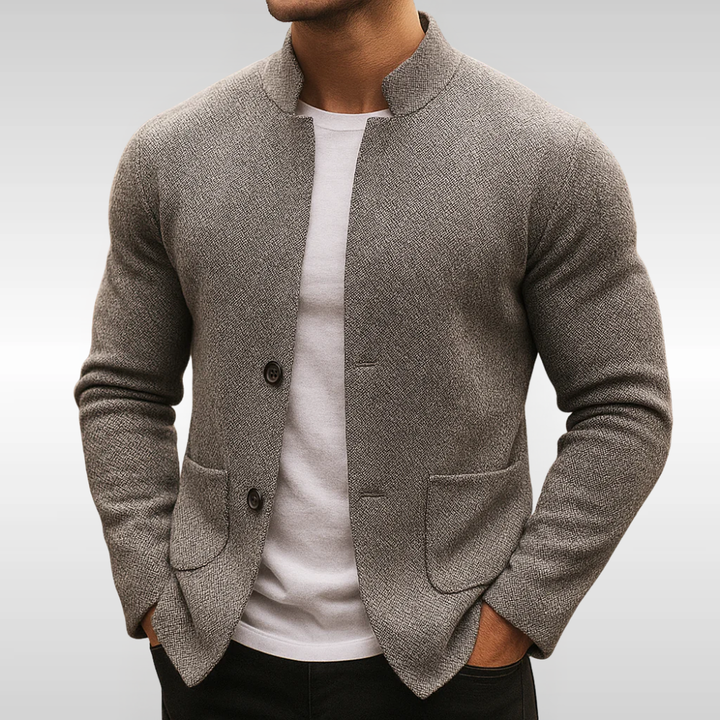 Roderick - Cardigan a rilievo