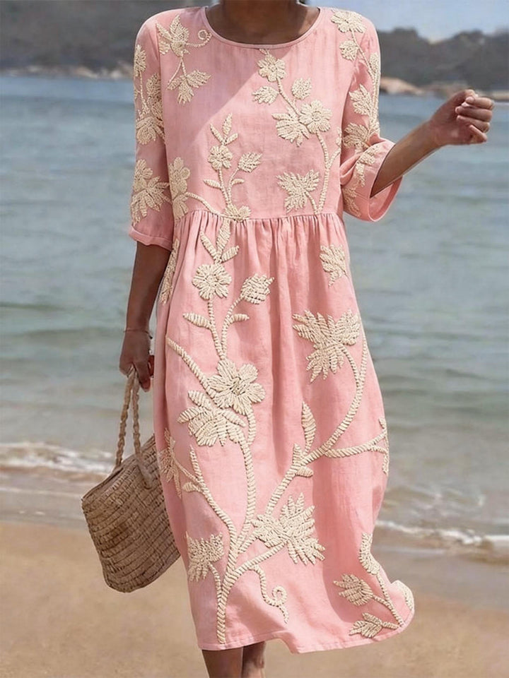 Marina - Abito midi in lino leggero