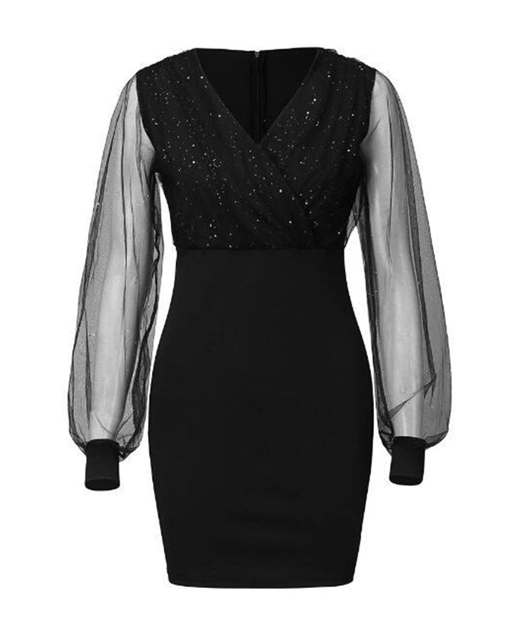 Enyella - Abito Elegante Casual in Rete