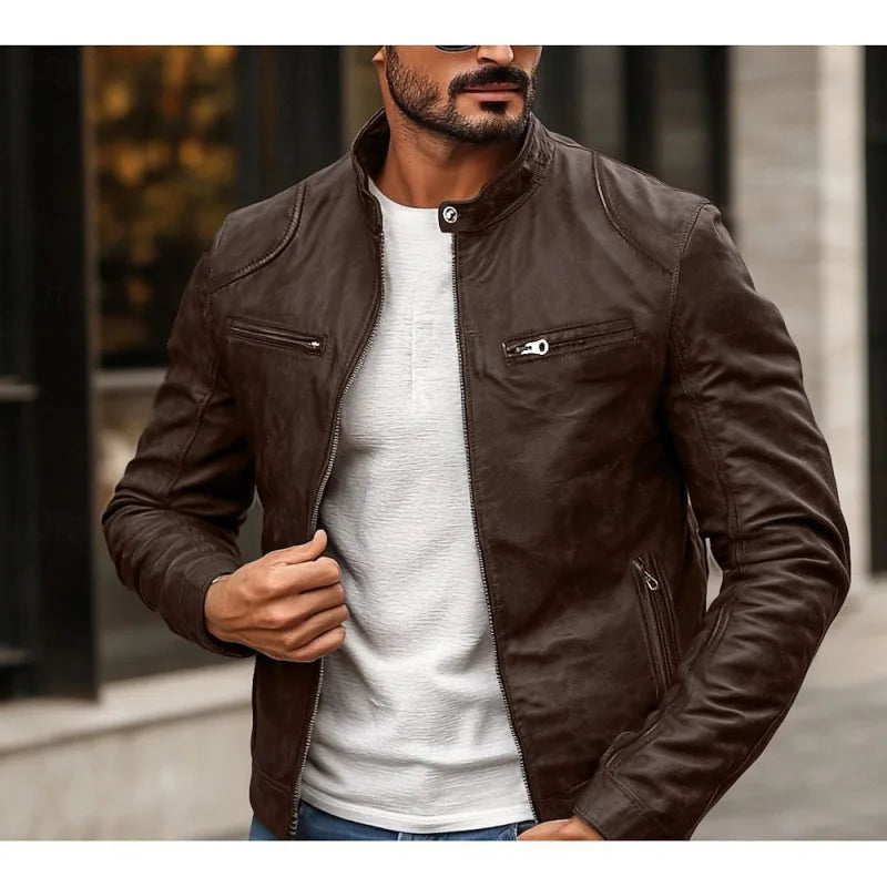 Lorcan - Giacca biker con zip