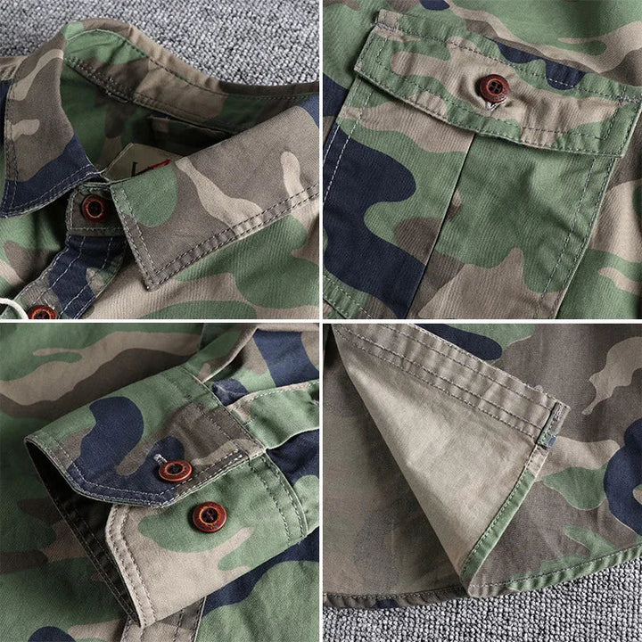 Corvin - Camicia mimetica premium