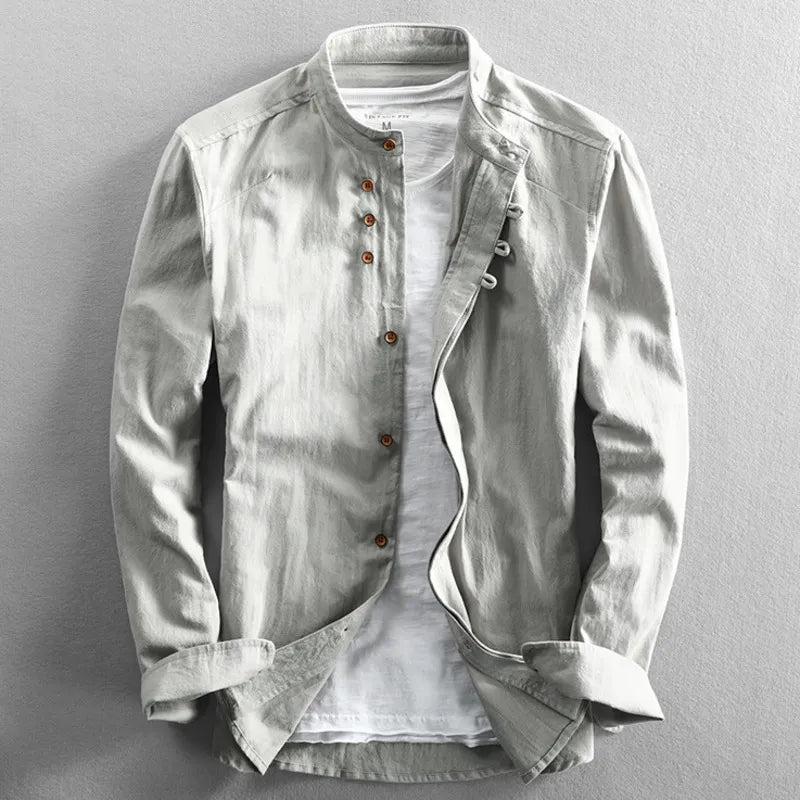 Berkley - Camicia premium in Mistura di Lino