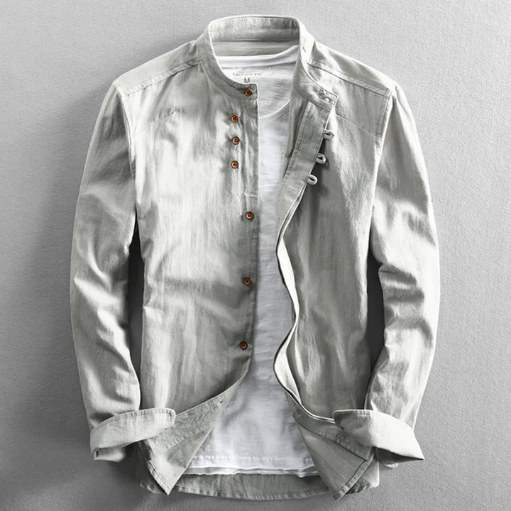 Berkley - Camicia premium in Mistura di Lino