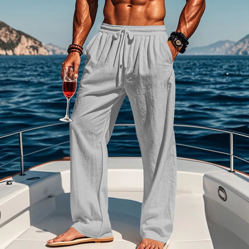 Pierce - Pantaloni leggeri con coulisse