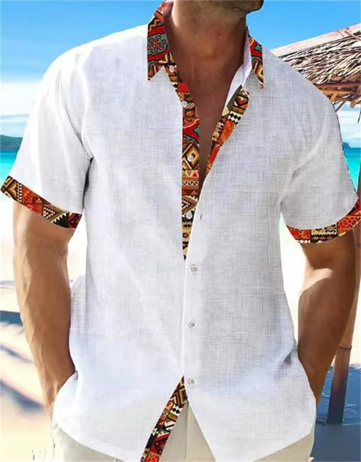 Eastcott - Camicia estiva casual a stampa etnica