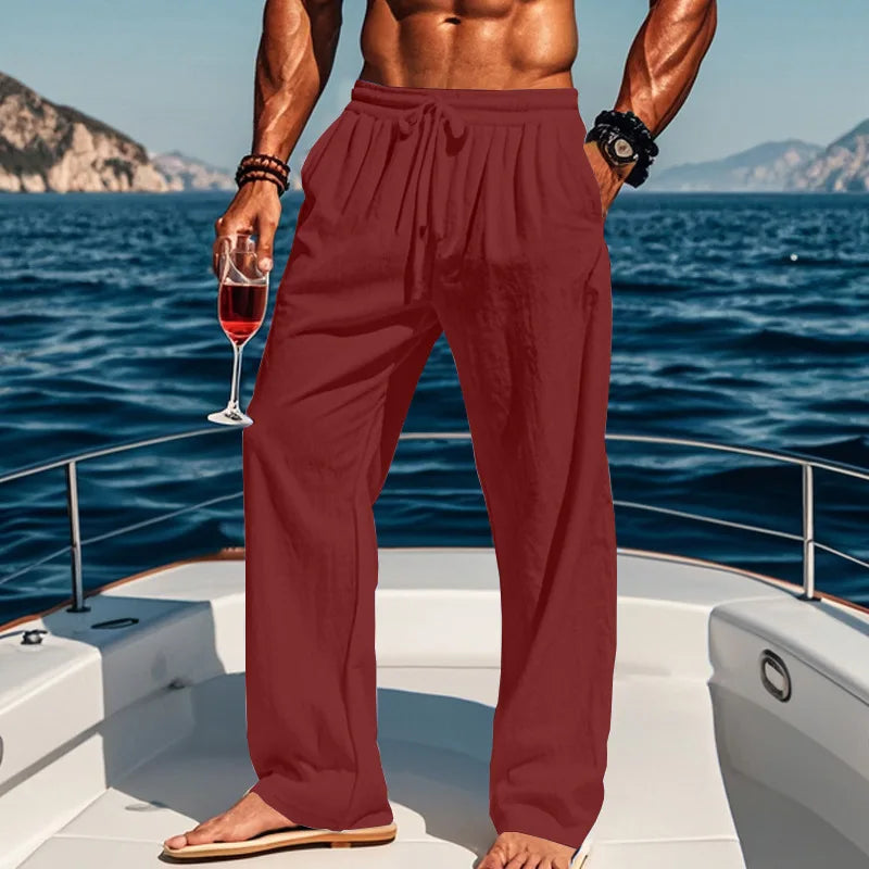 Pierce - Pantaloni leggeri con coulisse