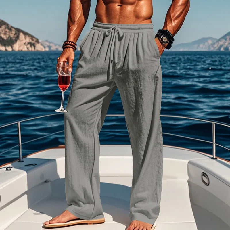 Pierce - Pantaloni leggeri con coulisse
