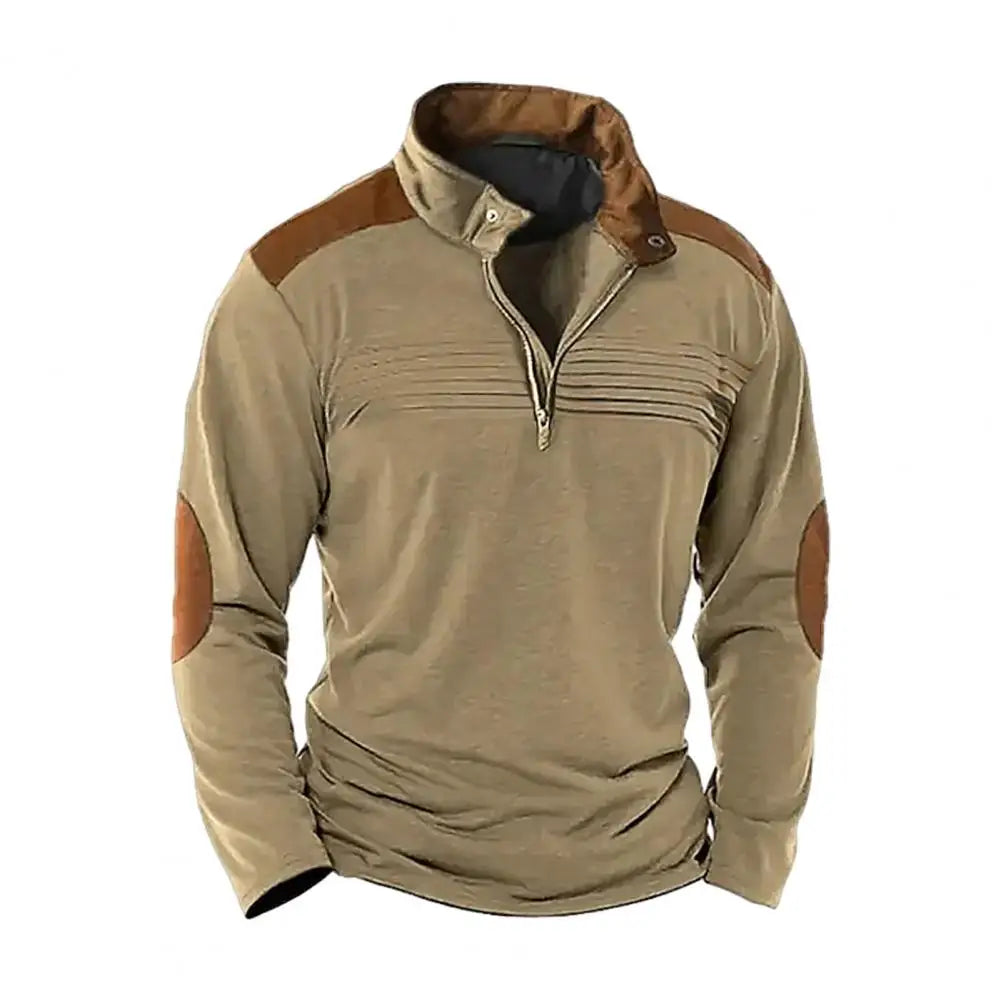 Montague - Pullover a mezza zip dal tocco morbido
