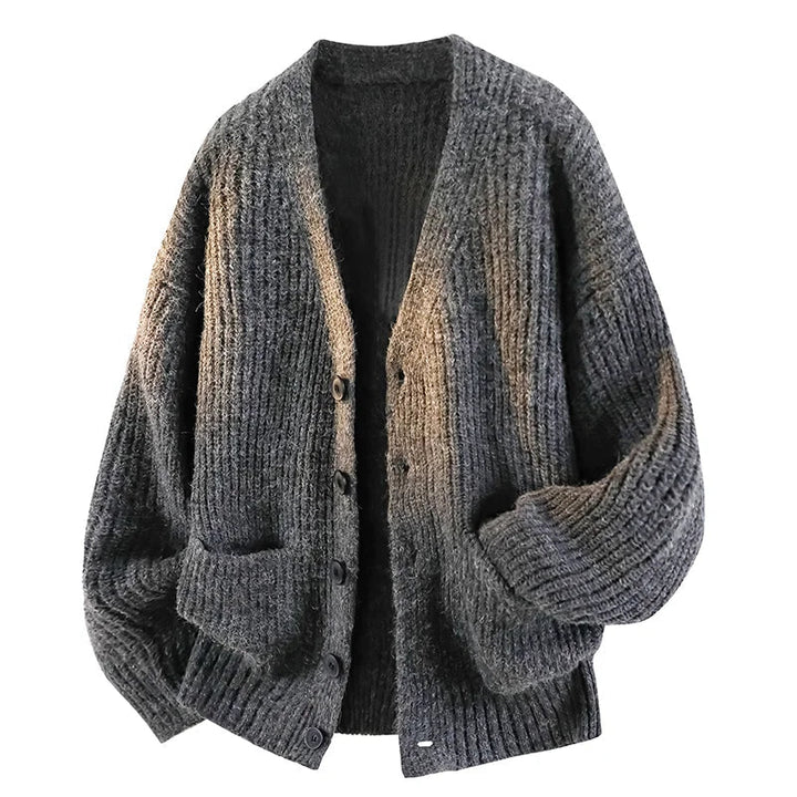 Galienne - Cardigan oversize con scollo a V e morbido al tatto