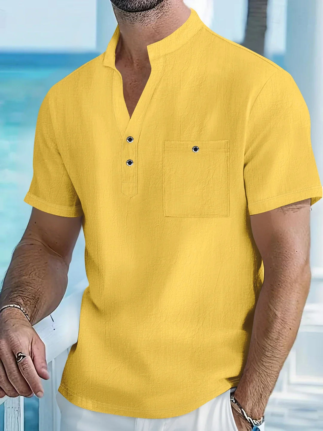 Edric - Camicia estiva testurizzata