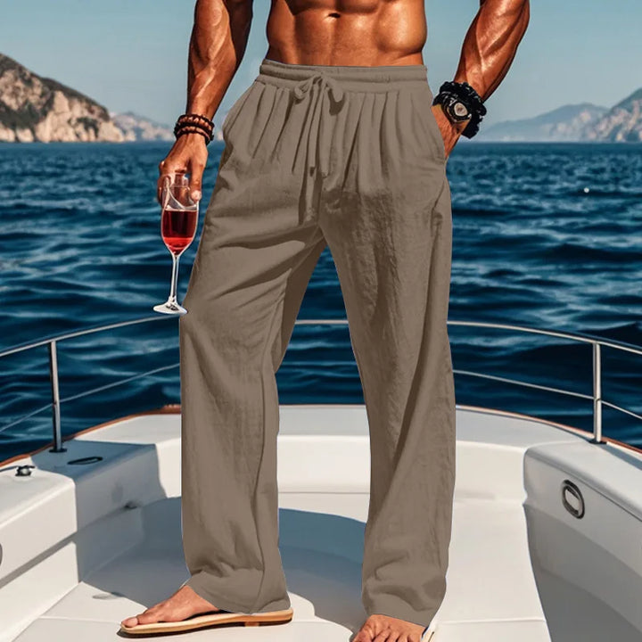 Pierce - Pantaloni leggeri con coulisse