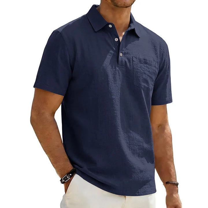 Grafton - Polo a maniche corte testurizzata