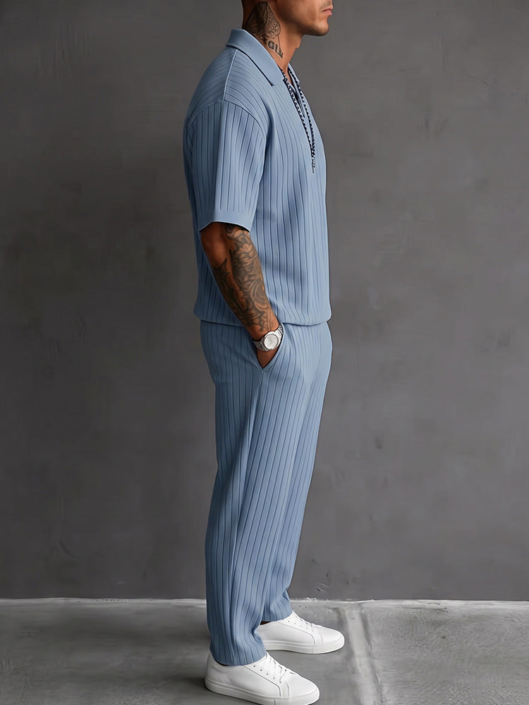 Garsden - Coordinato con polo e pantaloni leggeri