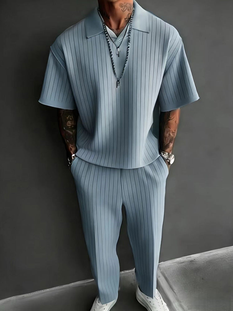 Garsden - Coordinato con polo e pantaloni leggeri
