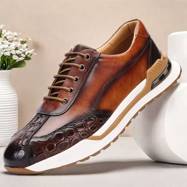 Huxley - Sneakers casual con finitura testurizzata