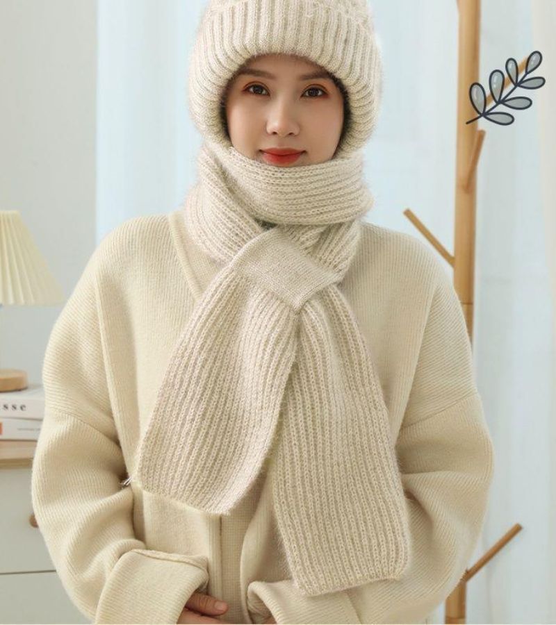 Faith - Set di Cappello e Sciarpa a Due Pezzi