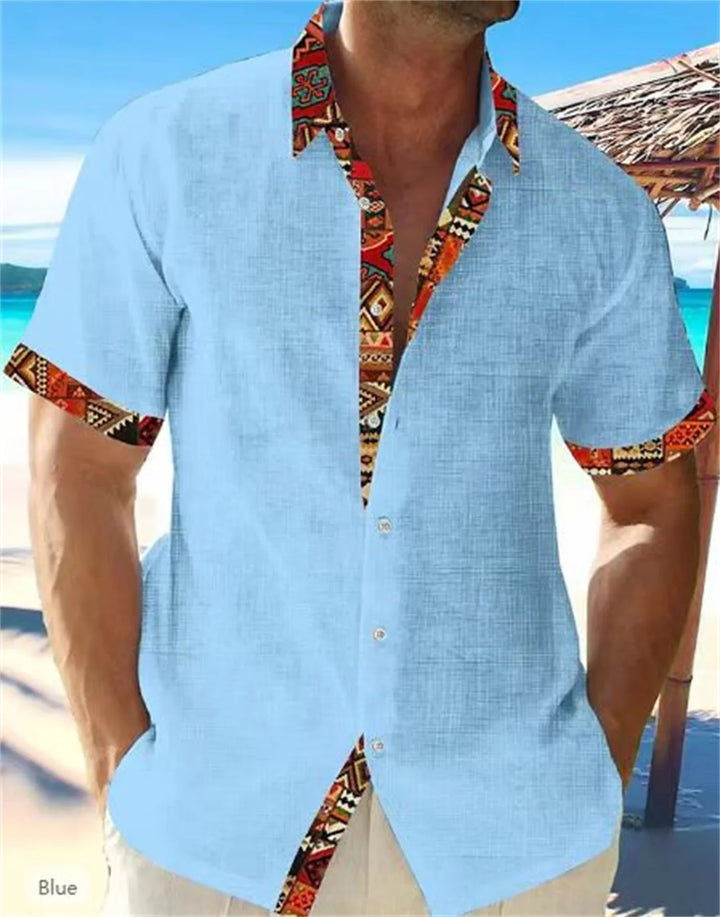 Eastcott - Camicia estiva casual a stampa etnica