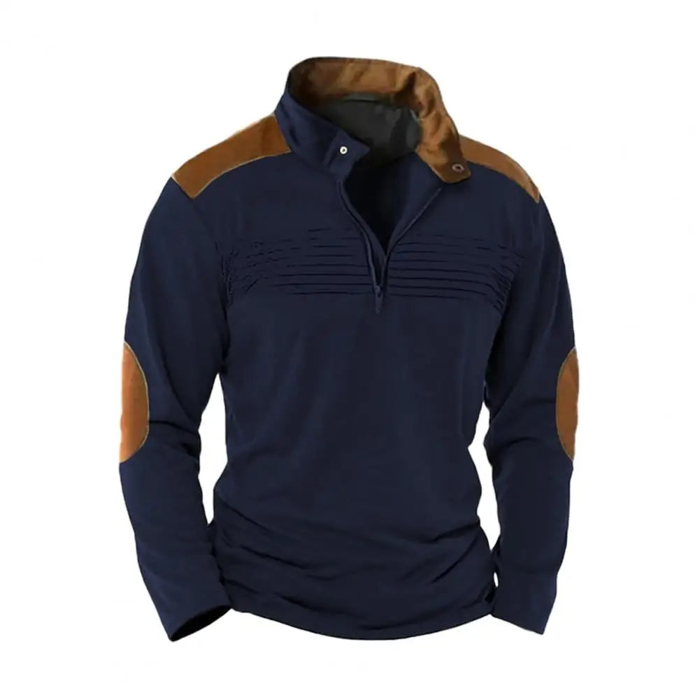 Montague - Pullover a mezza zip dal tocco morbido