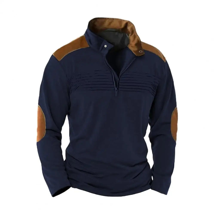 Montague - Pullover a mezza zip dal tocco morbido