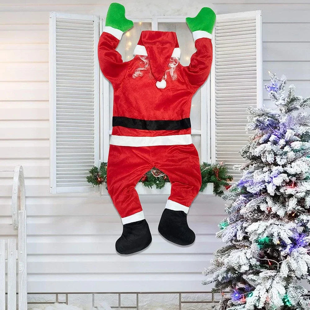Victoria - Decorazione da Finestra di Babbo Natale Appesa