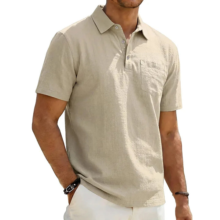 Grafton - Polo a maniche corte testurizzata