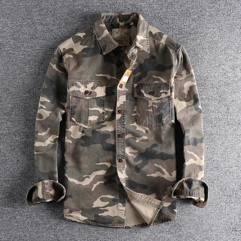 Corvin - Camicia mimetica premium