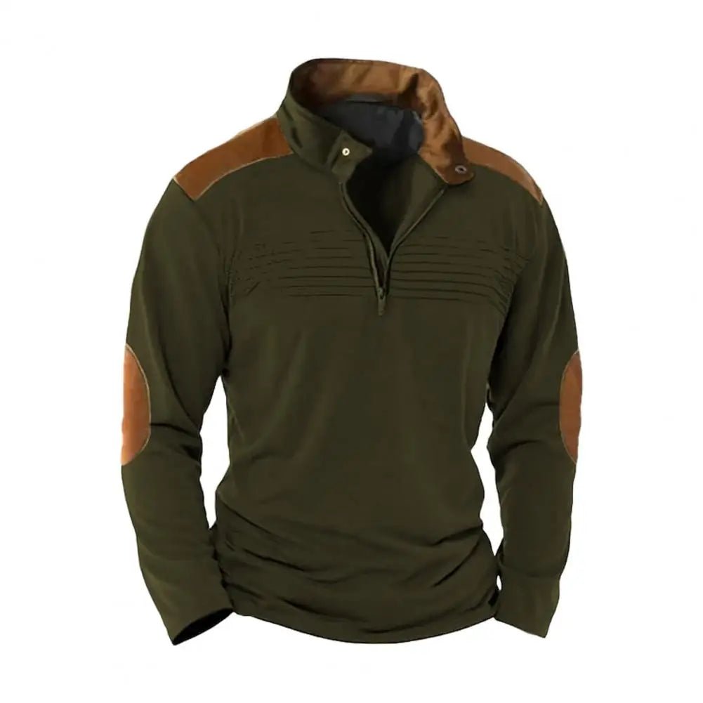 Montague - Pullover a mezza zip dal tocco morbido