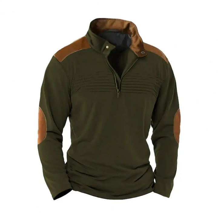 Montague - Pullover a mezza zip dal tocco morbido