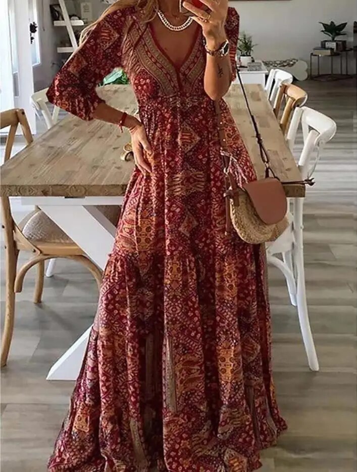 Ysavelle - Abito boho soft touch
