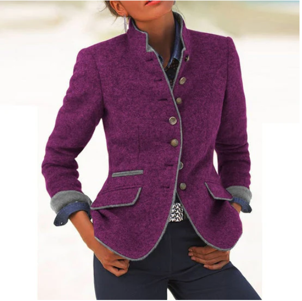 Violeta - Giacca leggera con collo alto