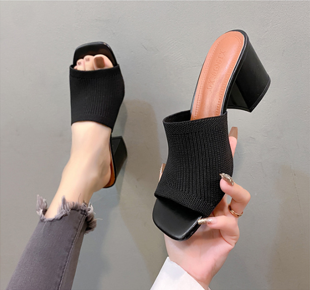 Virelle - Décolleté soft-touch con tacco a blocco