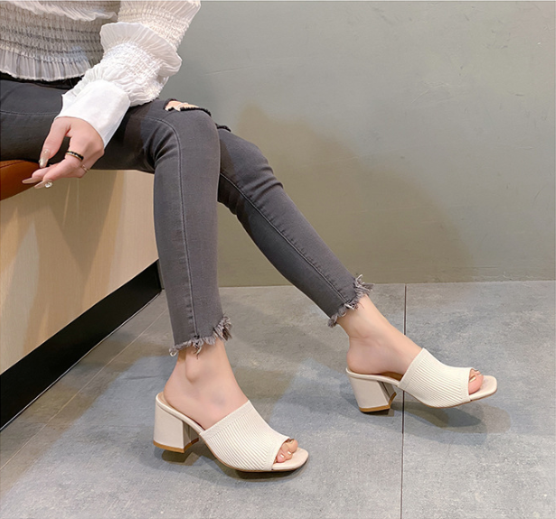 Virelle - Décolleté soft-touch con tacco a blocco