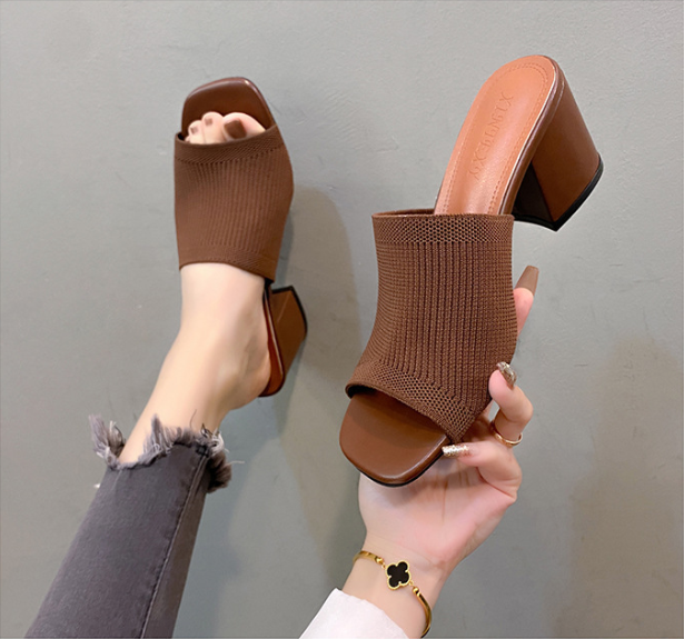 Virelle - Décolleté soft-touch con tacco a blocco