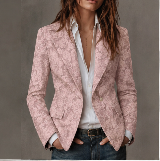 Rhoswen - Blazer jacquard su misura