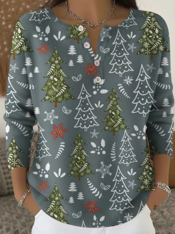 Adelorae - Blusa Casual Elegante