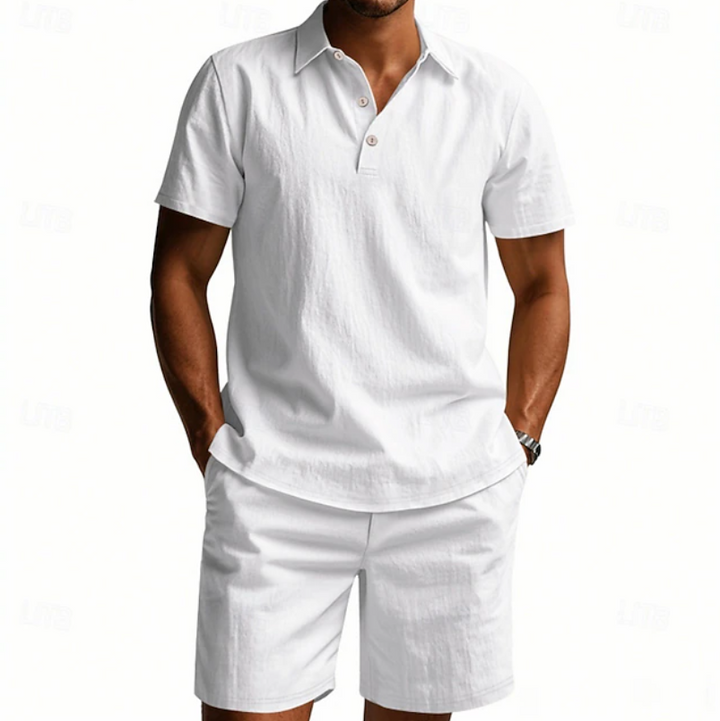 Gervase - Completo polo e shorts traspiranti