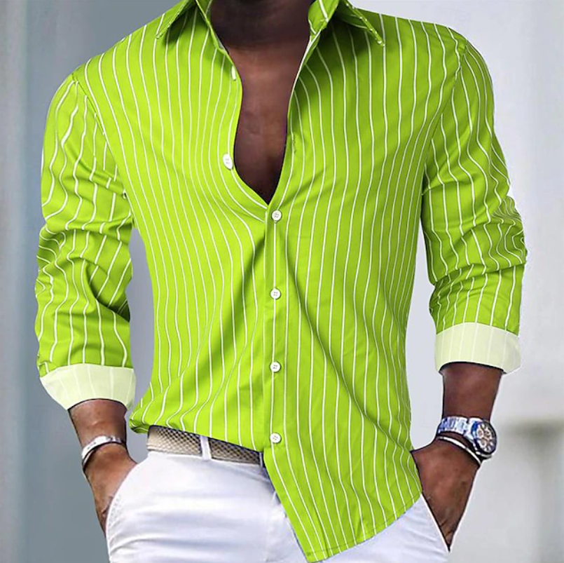 Eastham - Camicia a righe dalla mano morbida