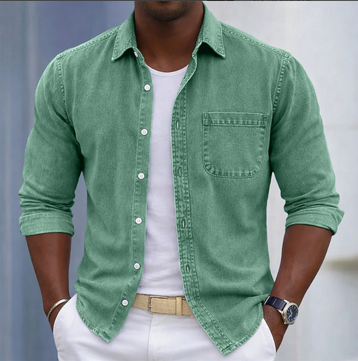 Cromwell - Camicia a maniche lunghe soft touch