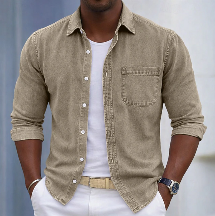 Cromwell - Camicia a maniche lunghe soft touch