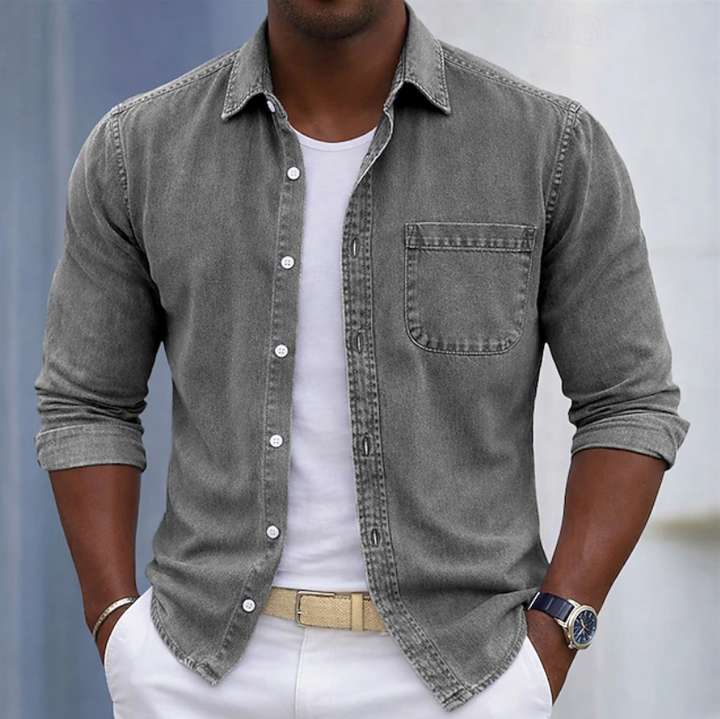 Cromwell - Camicia a maniche lunghe soft touch
