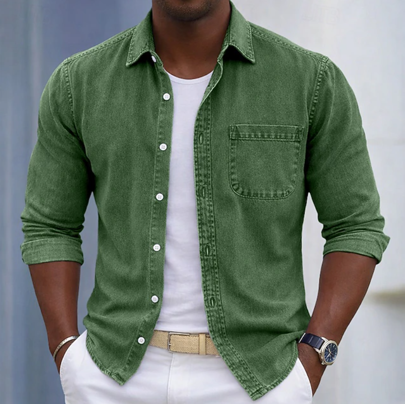 Cromwell - Camicia a maniche lunghe soft touch