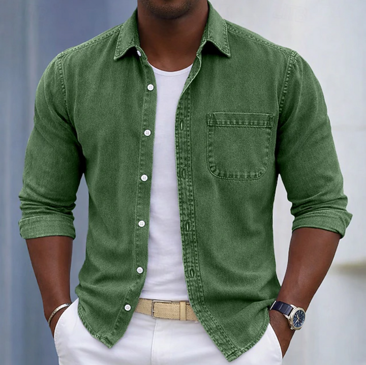 Cromwell - Camicia a maniche lunghe soft touch