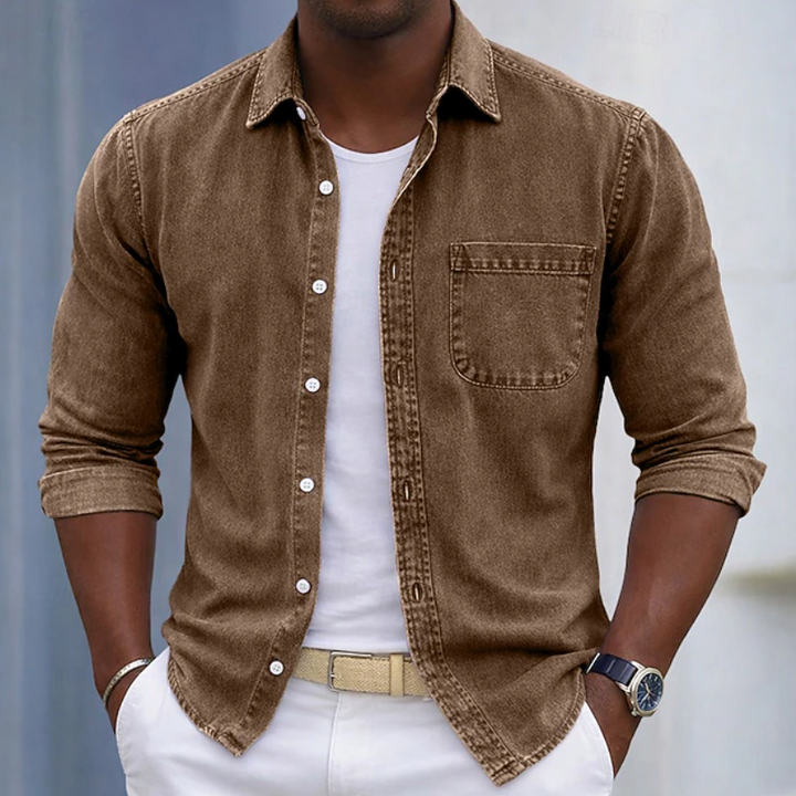 Cromwell - Camicia a maniche lunghe soft touch