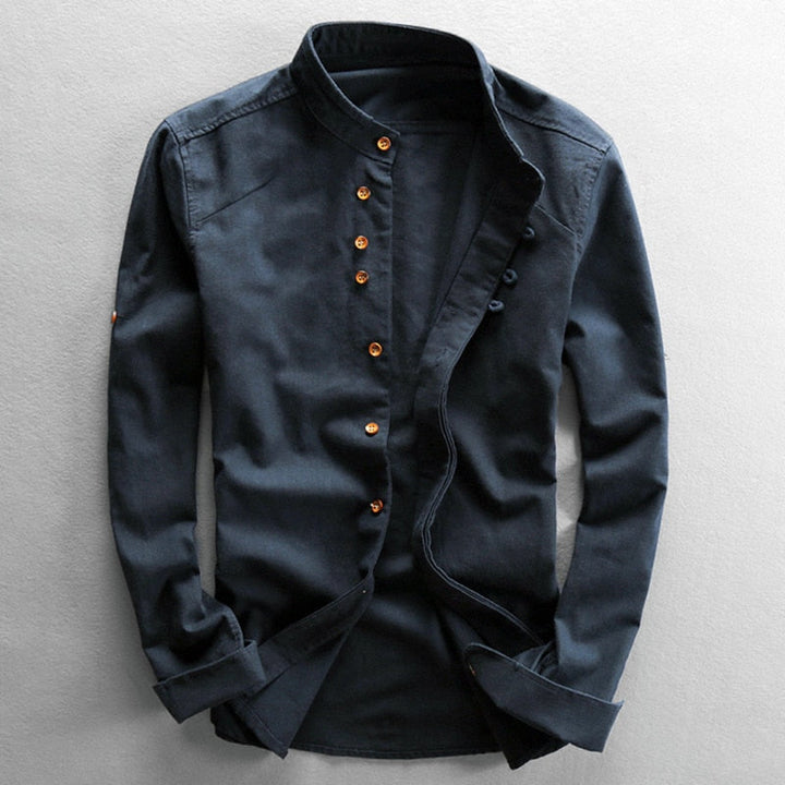 Berkley - Camicia premium in Mistura di Lino