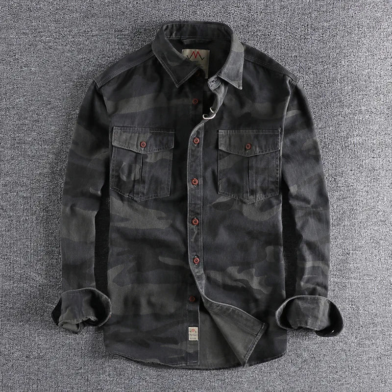Corvin - Camicia mimetica premium