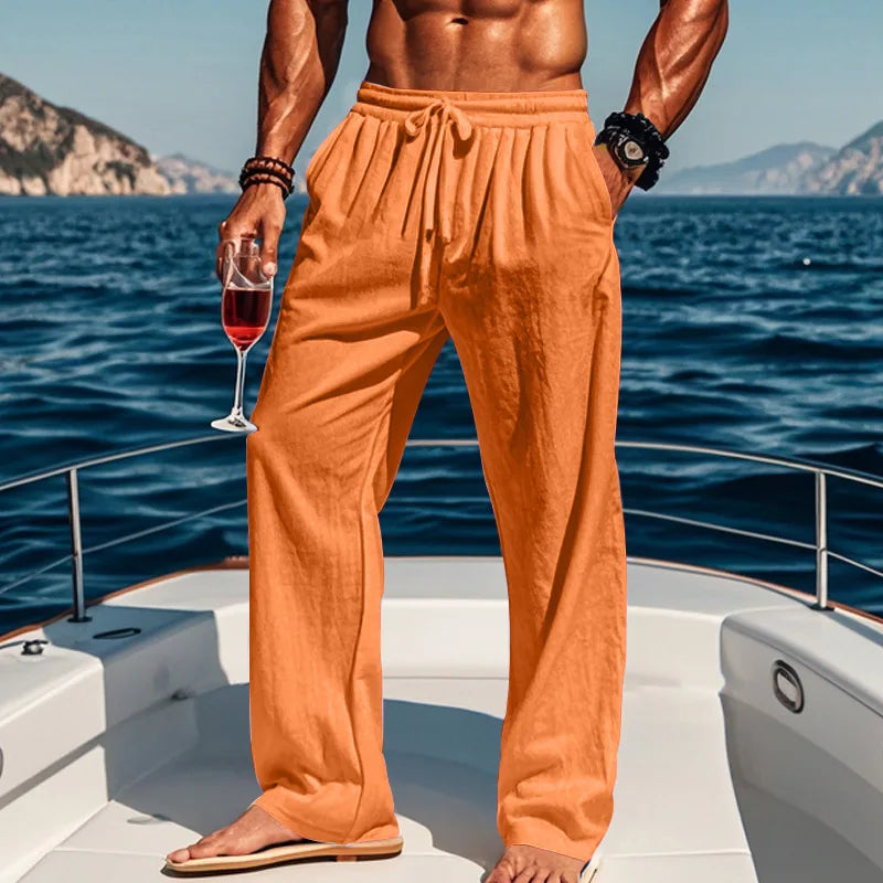 Pierce - Pantaloni leggeri con coulisse