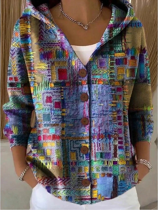 Galirae - Camicia a bottoni con cappuccio