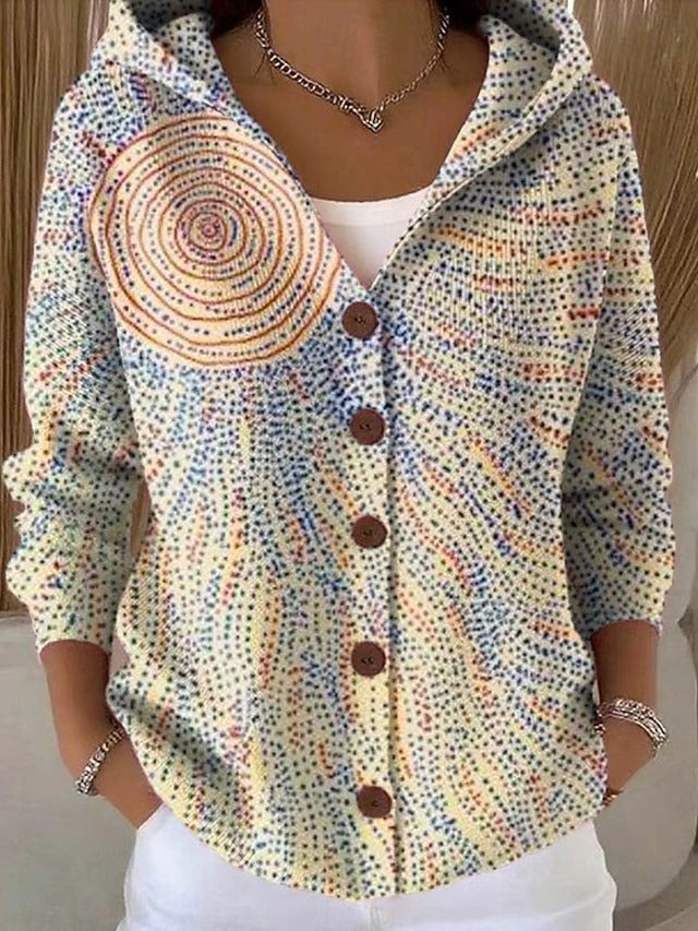 Galirae - Camicia a bottoni con cappuccio